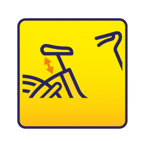 Adjust the saddle before you ride away